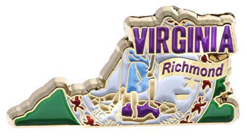 Virginia State Hat or Lapel Pin AVAvirgina