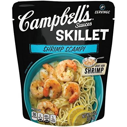 Campbells Skillet Sauces Shrimp Scampi 11 Ounce Can Pack of 6