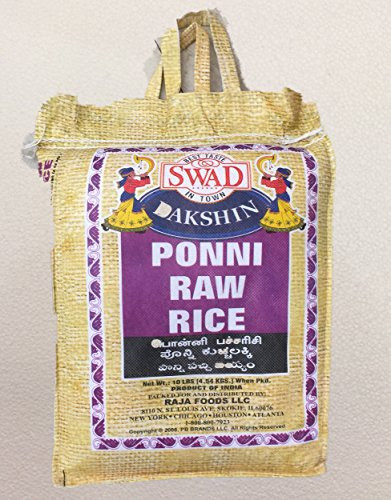 Swad Ponni Raw Rice  10lb