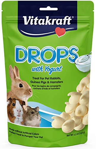 Vitakraft Rabbit Yogurt Drops Treat 53 Ounce Pouch