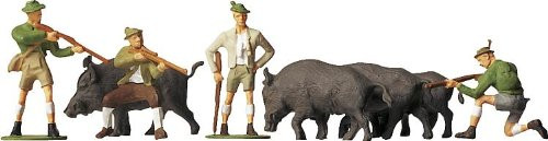 Faller 151039 Hunting Men HO Scale Figure Set