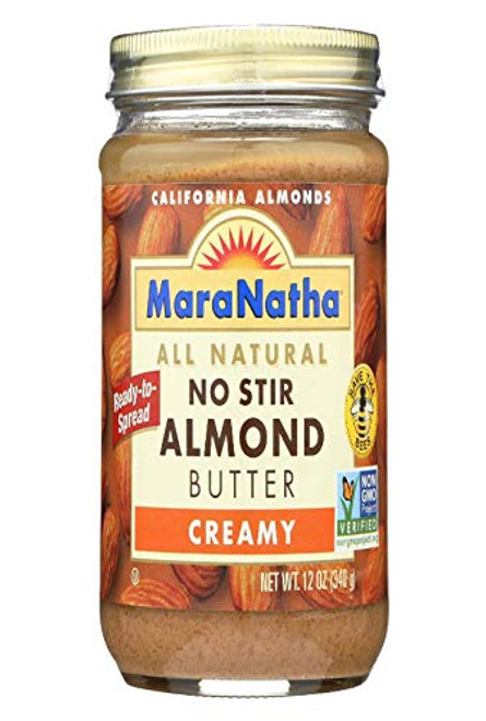 MaraNatha No Stir Almond Butter Creamy 12 oz 340 g by MaraNatha Foods MaraNatha No Stir Almond Butter Creamy 12 oz 340 g by MaraNatha Foods