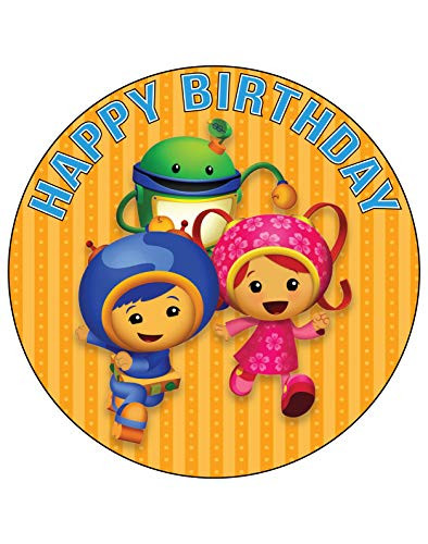 75 Inch Edible Cake Toppers  Team Umizoomi Themed Birthday Party Collection of Edible Cake Decorations