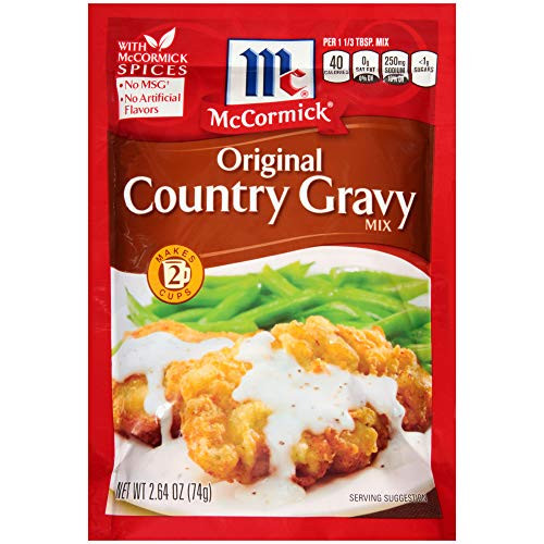 McCormick Original Country Gravy Mix Pack of 4 264 oz Packets