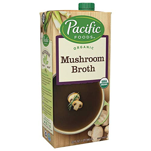 Pacific Foods Organic Mushroom Broth 32Ounce Cartons 12Pack Keto Friendly Pacific Foods Organic Mushroom Broth 32Ounce Cartons 12Pack Keto Friendly