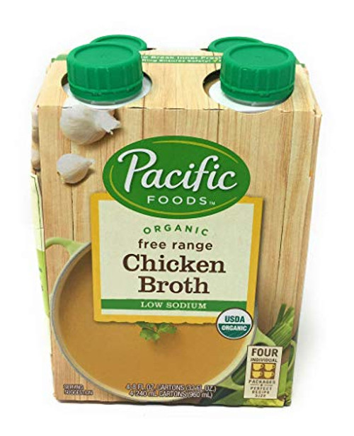 Pacific Foods Organic Low Sodium Chicken Broth Cartons 32 oz Pacific Foods Organic Low Sodium Chicken Broth Cartons 32 oz