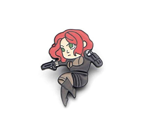 Kolag Co Marvel Avengers Super Hero Enamel Pin Black Widow Kolag Co Marvel Avengers Super Hero Enamel Pin Black Widow