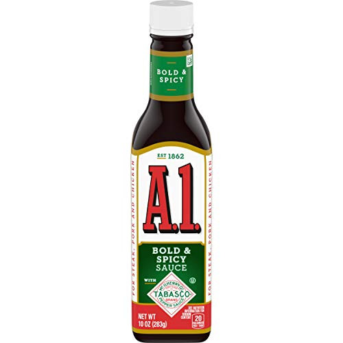 A1 Bold  Spicy TABASCO Steak Sauce 10 oz Bottle