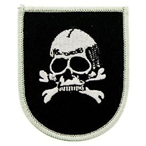 EagleEmblems PM0524 Patch-Skull,Death Head (3'')