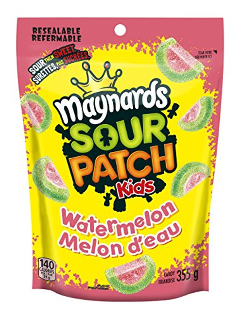 Maynards Sour Patch Kids Watermelon 355 Grams Imported from Canada Maynards Sour Patch Kids Watermelon 355 Grams Imported from Canada