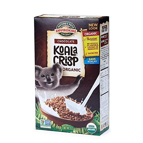 Envirokidz Organic GlutenFree Cereal Chocolate Koala Crisp 115 Ounce Box