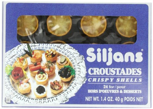 Siljans Croustades Crispy Shells 14Ounce Boxes Pack of 6