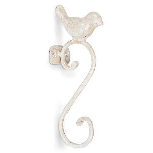 Abbott Collection Antique White Small Bird Hook