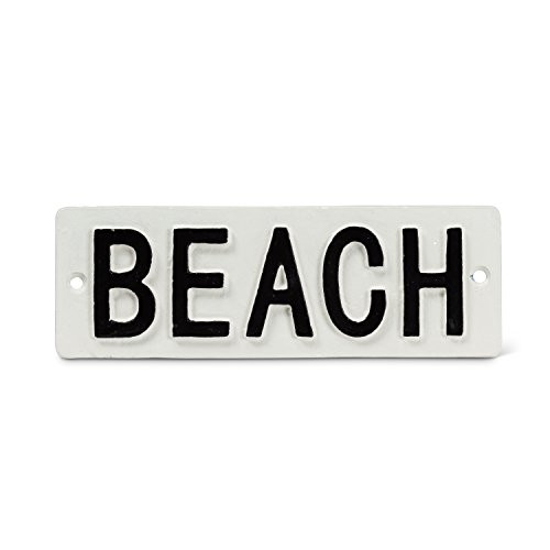 Abbott Collection 27FORGE371 Beach Wall Sign