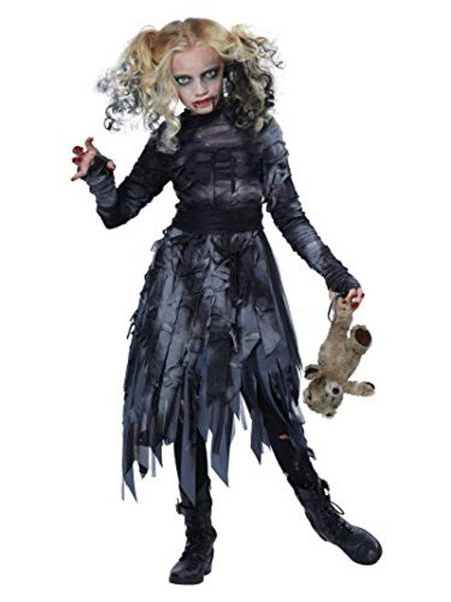 California Costumes Girls Zombie Girl Child Costume