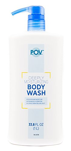POV Deeply Moisturizing Body Wash with pump 3379 Fl Oz Pack of 3