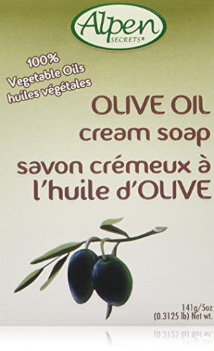 Alpen Secrets Olive Oil Moisturizing Soap 5Ounce Pack of 12