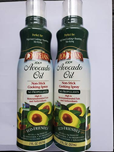 Pompeian 100 Avocado Oil Cooking Spray 7 Oz 2 Pack