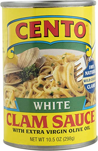 Cento White Clam Sauce 105 Ounce Cans Pack of 12