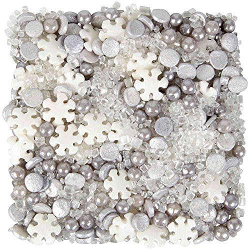 Holiday Snowflake Mix Sprinkles 42 Ounces by Wilton