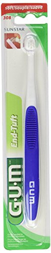 Butler GUM 308 End Tuft Brush 5 Count