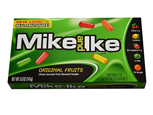 Mike and Ike Original Fruits Chewy Candy 5 oz