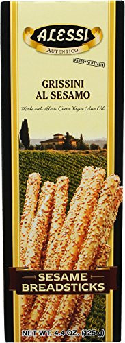 Alessi Sesame Breadsticks 44Ounce Boxes Pack of 12
