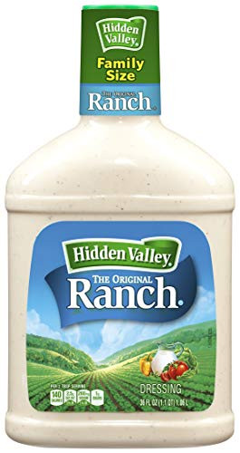 Hidden Valley Ranch Original Ranch Dressing 36oz Bottle Pack of 2