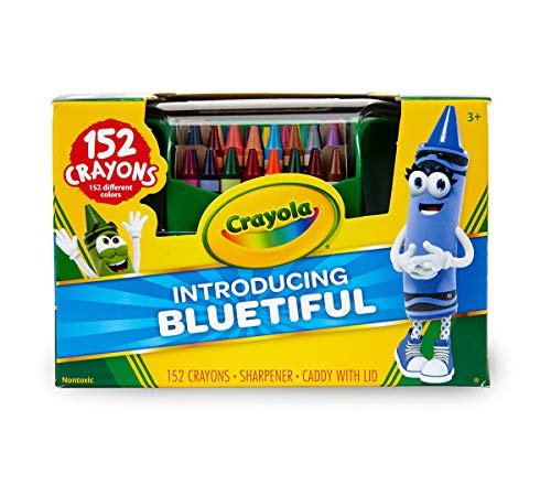 Crayola Ultimate Crayon Case 152 Count Coloring Tools Gift for Kids 520030