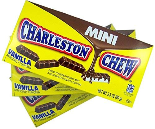 Mini Charleston Chew Vanilla Flavored Theater Box 35 oz Pack of 3
