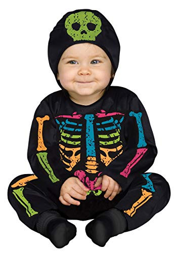 Fun World Infant Color Bones Jumpsuit Costume 612 Months