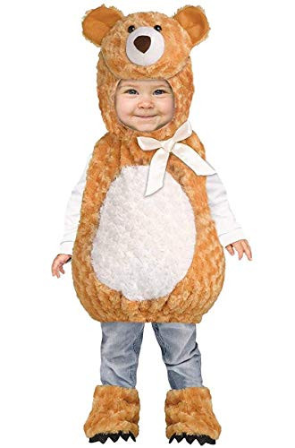 Fun World Teddy Bear Costume Small Multicolor