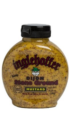 Inglehoffer Stone Ground Dijon Mustard 1025 Ounce Squeeze Bottle