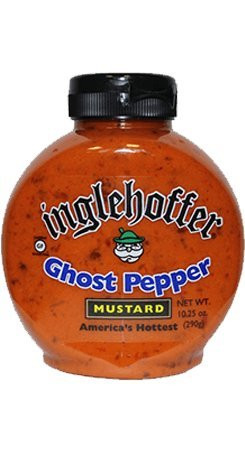 Inglehoffer Ghost Pepper Mustard 1025 oz Squeeze Bottle