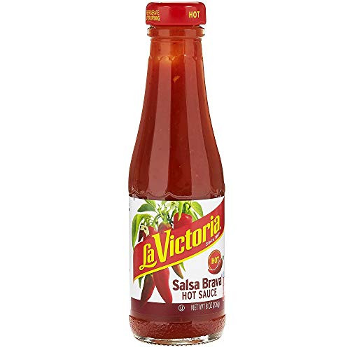 La Victoria Salsa Brava Hot 8Ounce Pack of 6
