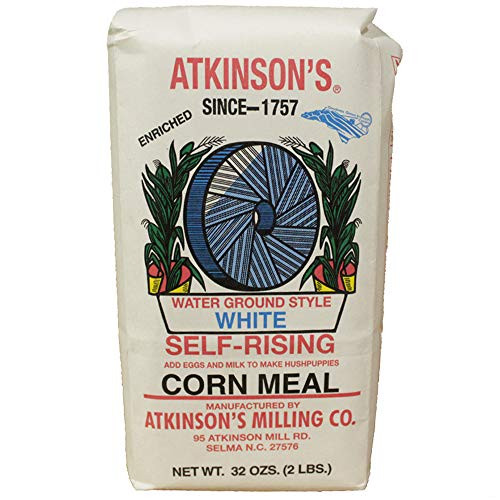 Atkinsons White Selfrising Corn Meal 2 lbs