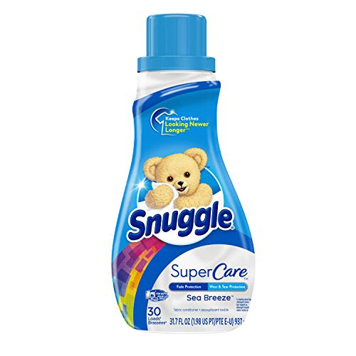 Snuggle SuperCare Liquid Fabric Softener Sea Breeze 317 Ounce 30 Loads