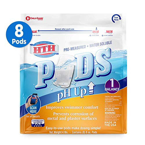HTH 67151 pH Up Pods Balancer for Swimming Pools 8 ct HTH 67151 pH Up Pods Balancer for Swimming Pools 8 ct