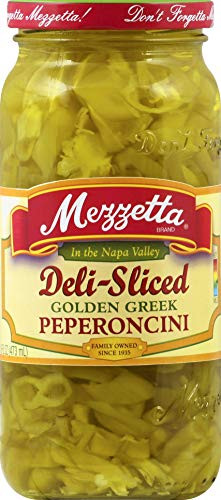 G L Mezzetta Peppers Gld Gr Slc Pprnc 16Ounce Pack of 6