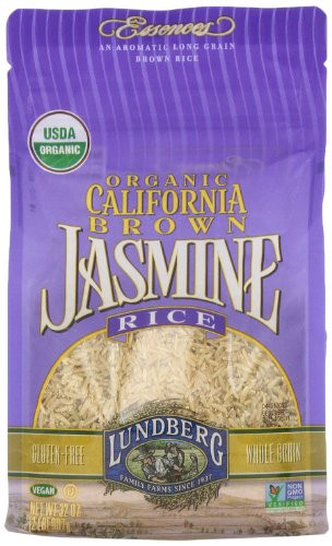 Lundberg Organic California Brown Jasmine Rice 32 Ounce