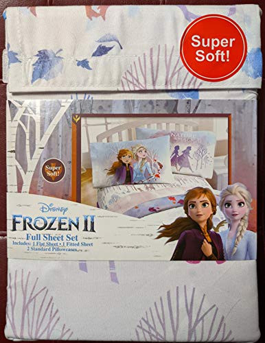 Disney Frozen 2 True to Myself Super Soft Sheet Set Full