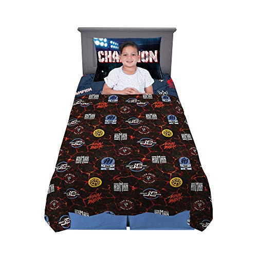 Franco Kids Bedding Soft Microfiber Sheet Set 3 Piece Twin Size WWE Super Stars