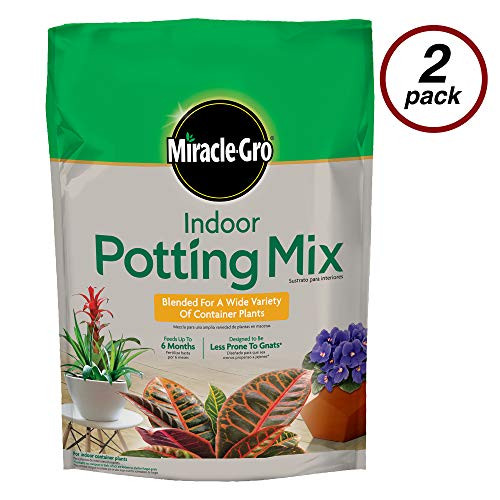 MiracleGro VB300517 Indoor Potting Mix 6 Qt 2 Pack