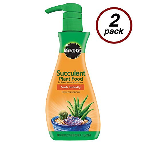 MiracleGro Succulent Plant Food 8 oz For Succulents including Cacti Jade And Aloe 2 Pack MiracleGro Succulent Plant Food 8 oz For Succulents including Cacti Jade And Aloe 2 Pack