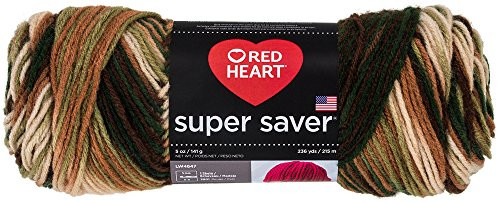 Red Heart Super Saver Economy Yarn Woodsy Print Red Heart Super Saver Economy Yarn Woodsy Print