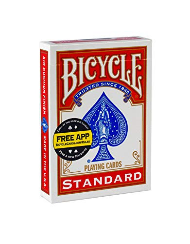 Bicycle Playing Cards  Poker Size Colors May Vary Red Blue or Black