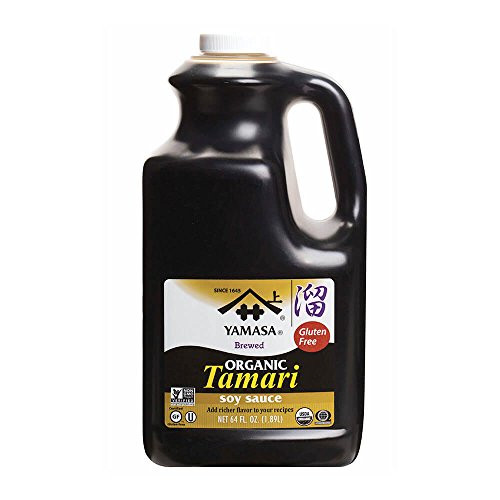 Yamasa Tamari Soy Sauce Organic Gluten Free NonGMO Kosher 64 fl oz