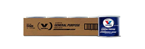 Valvoline General Purpose Amber Grease 1 LB Tub Case of 12