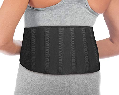 Mueller Adjustable Back Support Black OSFM Mueller Adjustable Back Support Black OSFM
