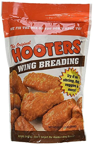 Hooters Wing Breading Mix 16Ounce Pack of 2
